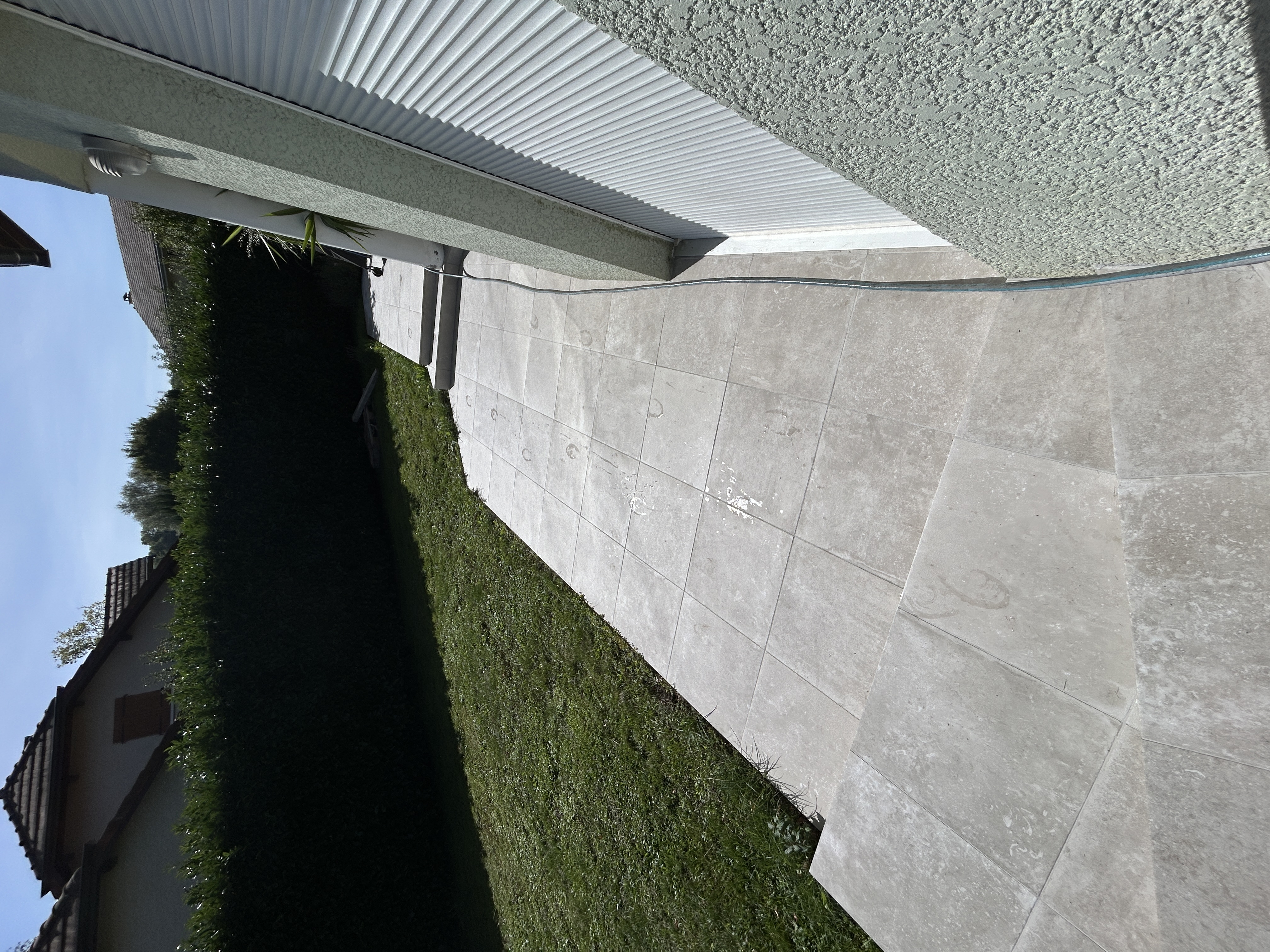 Terrasse après nettoyage